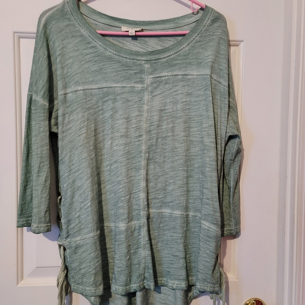 Umgee Sage Green Tunic Top
